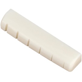 42mm Guitar Bone Nut Pre-Slotted Bone Nuts for 6 String for Acoustic Folk Guitar Replacement Parts Accessories (1)
