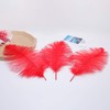 Ballinger Red Ostrich Feathers Bulk - 24Pcs 8-10inch Feathers for