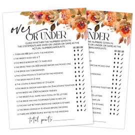 Bridal Shower Games, Wedding Games, Fall Festival Games Cards, Engagement Party Favors, Bachelorette Party Games, Minimalist Wedding Party Games, Fall Party Supplies, Grateful Games-04