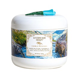 Camille Beckman Glycerine Hand Therapy Cream, Mountain Spring Scent, 8 Ounce
