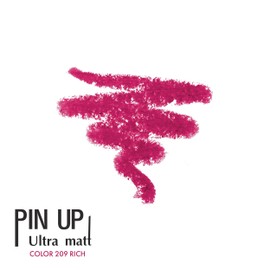 Luxvisage Long-Lasting Professional Waterproof Ultra Matte 10 Rich Colors Lip Pencil-Lipstick Jojoba Oil, Cottonseed Oil, Vitamins C and E (color 209 (rich))