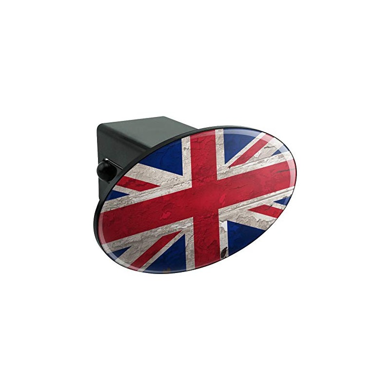 GRAPHICS & MORE Rustic Distressed United Kingdom British Flag Oval