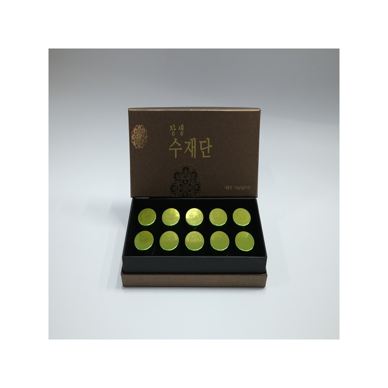 [Jangsaeng Red Ginseng]Jangsaeng Water Foundation 10 Pills / [장생홍삼]장생수재단10환