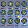 Zodiac Wax Seal Stamp Kit - 12PCS Constellations Sealing Wax