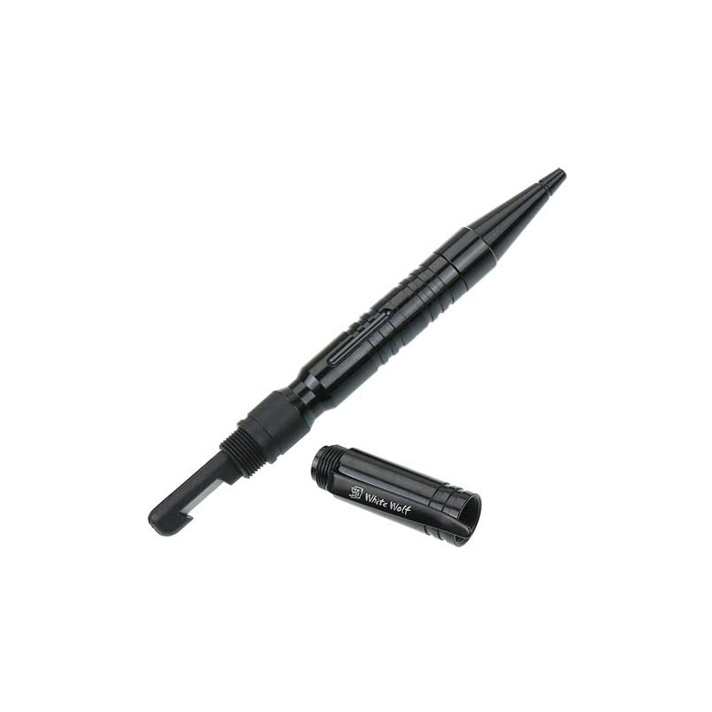 White Wolf Tactical Emergency Tool Black 1 Piece Car Glass