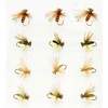Outdoor Planet 12 Kingrey's Better Foam Caddis Dry Flies for