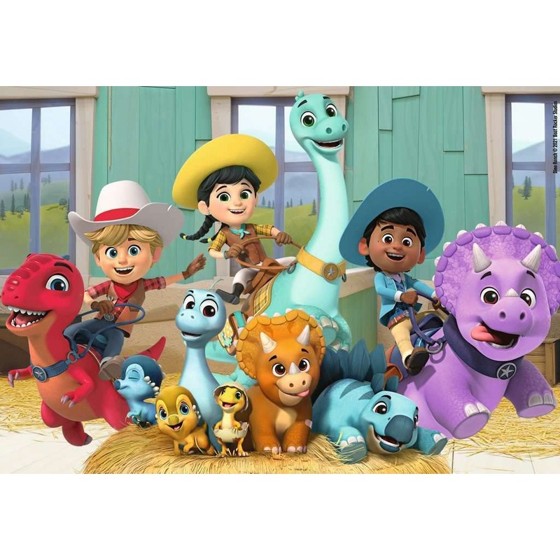 Ravensburger Children's Puzzle 05588 Dino Ranch Friendship 2 x 24