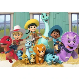 Ravensburger Children's Puzzle 05588 Dino Ranch Friendship 2 x 24 Pieces Dino Ranch Puzzle for Children from 4 Years, Blue