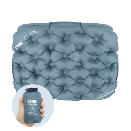 Inflatable Seat Cushion,Portable Lightweight Travel Air Sitting Pad - 17.3''x13.4''x2'',Moisture and Water Resistant Camping Chair Mat for Outdoor Office Stadium Bleacher Airplane Car