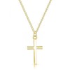 Philip Jones Gold Plated Cross Necklace