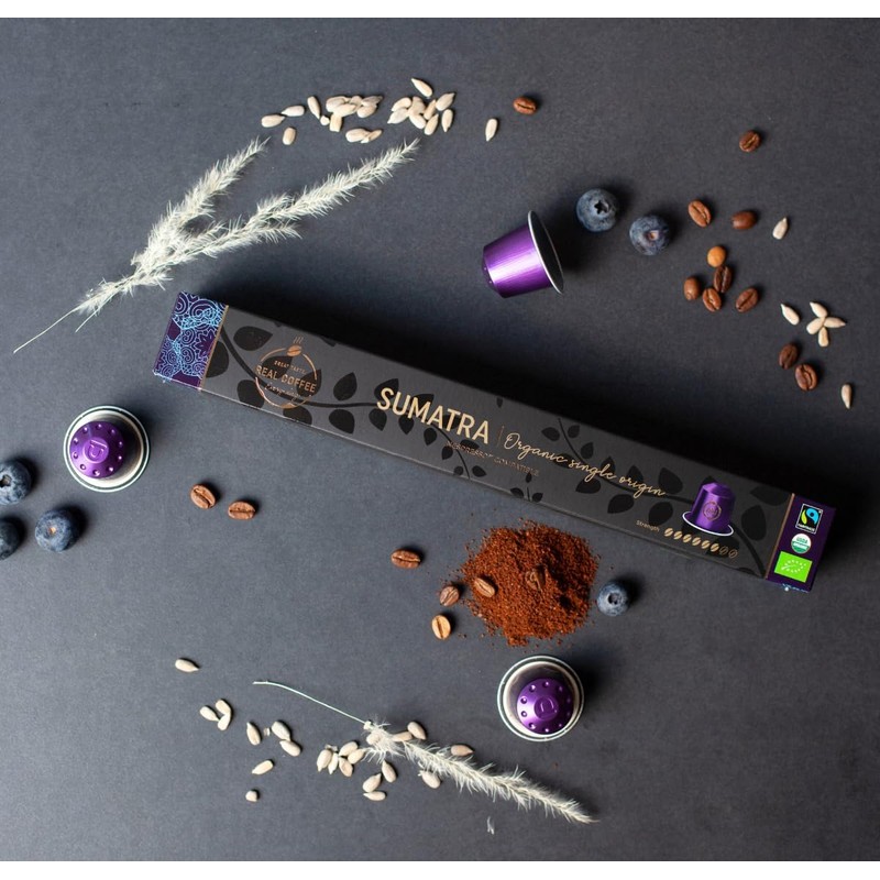 Strong Coffee Variety Pack: 100 Nespresso Compatible Pods. Test-Winning Capsules.