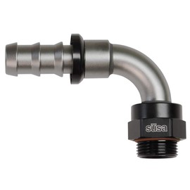 Setrab 22-M22PL10-90 ProLine PushLock Hose End Adapter AN10, 90 Degree Angle (Sold Individually)
