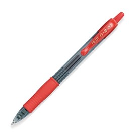 PILOT Fineliner Marker Pens, Fine Point, Red Ink, 12-Pack (11015)
