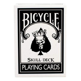 Bicycle Skull Deck Playing Cards with 4 Bonus Magic Cards