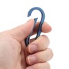 Titanium Alloy Keychain Key Holder Quick Release Keychain Backpack Hanging