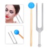 528HZ Aluminum Alloy Tuning Fork Wood Hammer Sound Healing Therapy