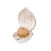 Edzard Nutcracker walnut, silver plated, tarnish protected, length 3,5 in