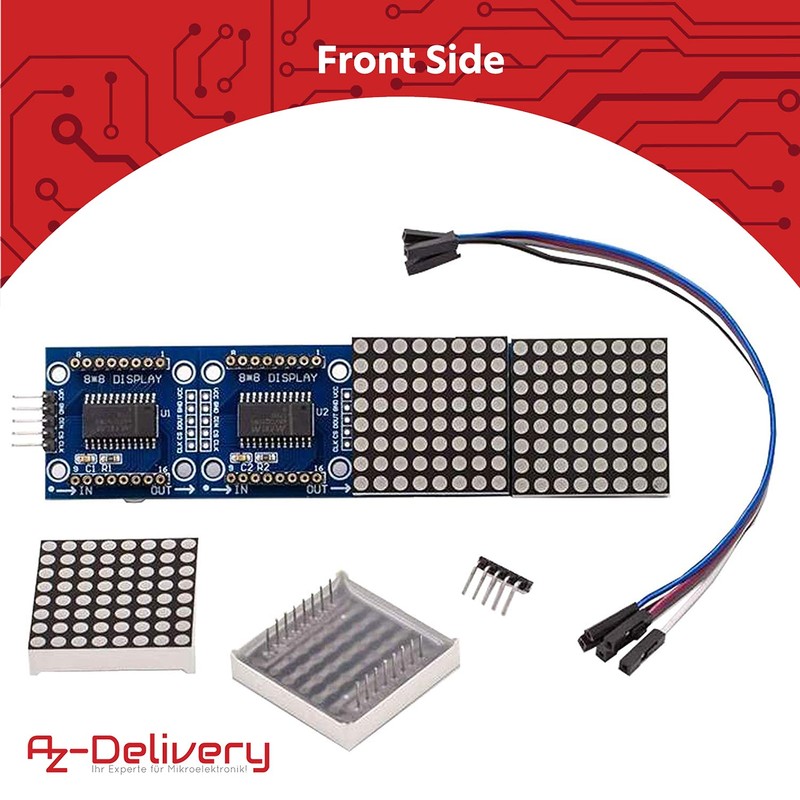 AZDelivery MAX7219 Parent 8 x 32 cm