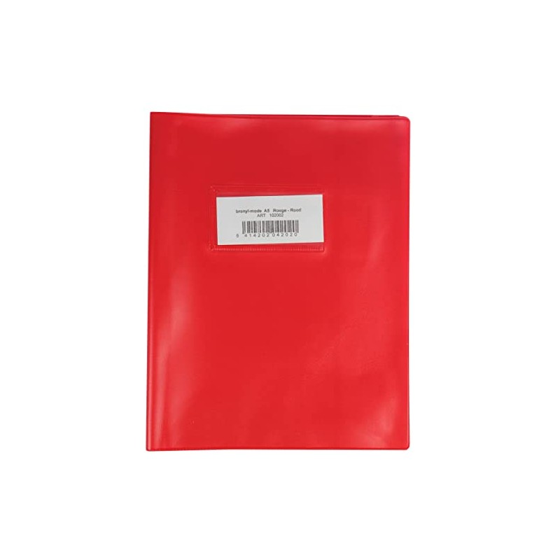 A5 Red Notebook Cover