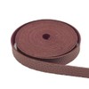 1 Roll Leather Strap Strip,2CM*4.5M Red Lychee Pattern Leather Strap,Side