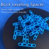 100-Pack 1/4" Plastic Spacers for Tile & Brick Non-Slip Masonry