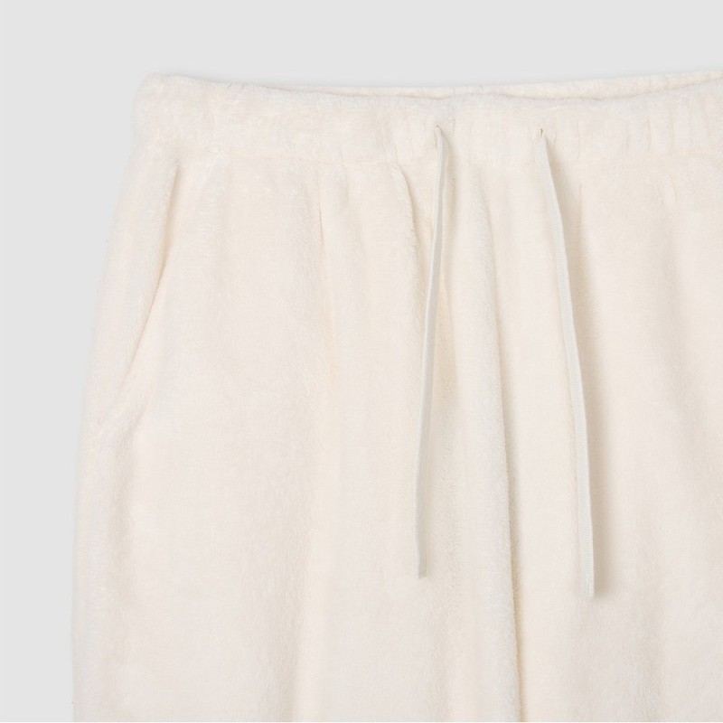 JAJU [JAJU/자주] 여 극세사 조거핏 파자마 팬츠_아이보리 [JAJU] Women's Microfiber