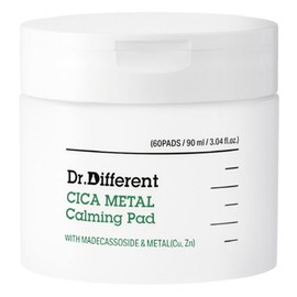 Doctor Different Cica Metal Calming Pad 90ml, 60 sheets, 1 piece / 닥터디퍼런트 시카 메탈 카밍 패드 90ml, 60매입, 1개