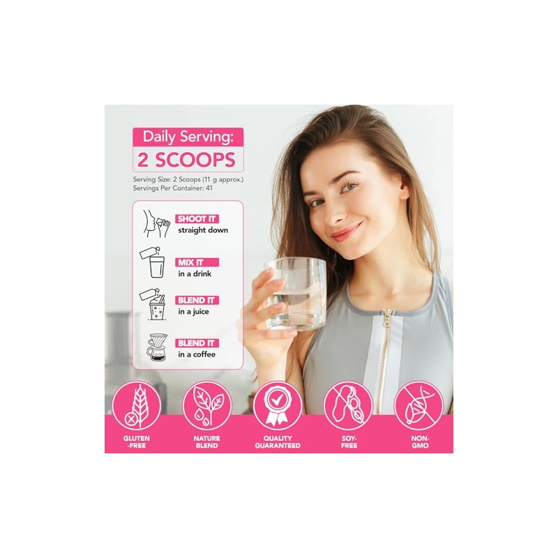 Multi Collagen Peptides Powder 454G- Hydrolyzed for Better Absorption, Unflavored