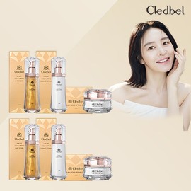 Cledbel [TV Product] Cledbel Luxury Gold Full Basic Set (Skin + Lotion + Cream) 2 Set / [TV상품] 끌레드벨 럭셔리골드 풀기초세트(스킨+로션+크림) 2set