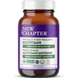 New Chapter New Chapter Women's Multivitamin for Immune, Beauty + Energy Support with Fermented Nutrients - Every Woman's One Daily, Made with Organic Vegetables & Herbs, Non-GMO, Gluten Free, 30 Count