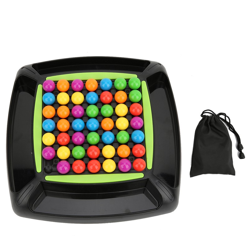 Beads Toy Game Educational Bright Color Parent Child Interactive Board