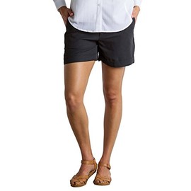 ExOfficio Basilica - Pantalones Cortos Ligeros para Mujer, Color Negro, 4