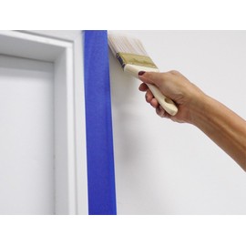 WOD PMTB14UV Professional Grade Blue Painters Masking Tape - 2 inch x 60 yds - Multi-Surface 14 Day Clean Release, 24-HR UV Resistant, Trim Edge Finishing Tape, High Adhesion Level