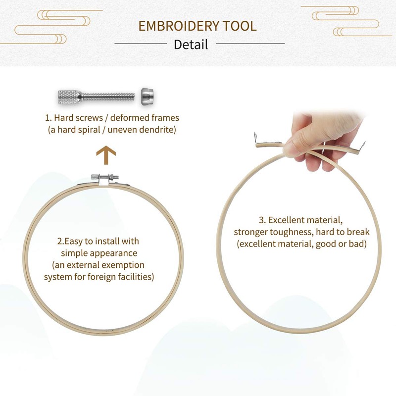 Hausprofi embroidery starter kit