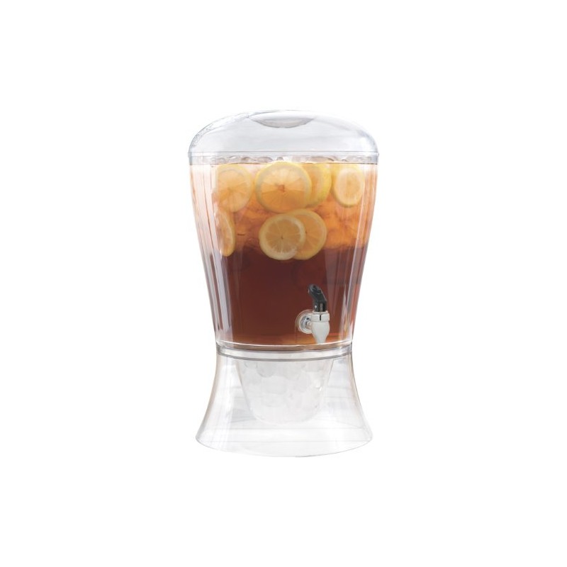 Creativeware 3-Gallon Beverage Dispenser- Poly Prop Beverage Dispenser, Clear