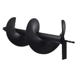 kimllier 10 Inch Earth Auger Drill Bits 3/4 Inch Shaft Fit for Auger Post Fence Hole Digger