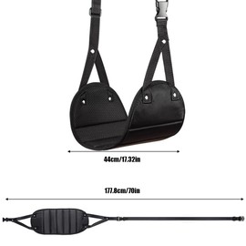 EYVRPAU Aircraft Footrest Portable Leg Rest Travel Accessories Foot Hammock for Airplanes Long Flights Relaxation Comfort (Foam)