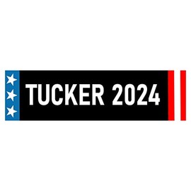 Tucker 2024 Bumper Sticker - Waterproof - Fade Resistant Ink