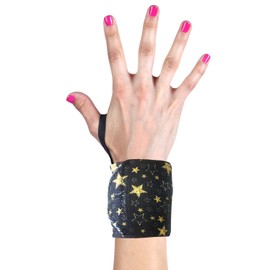 G-Loves Womens Wrist Wraps for Weightlifting, Exercise, Bodybuilding Quality, Thumb Loops, Cross Training, Powerlifting Workout 12" Durable Wraps (12", Wonder of Woman Alter Ego)