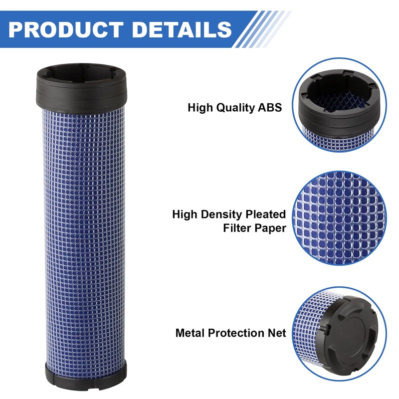 GETOPAUTO P828889 & P829333 Air Filters Set Compatible with Fleetguard