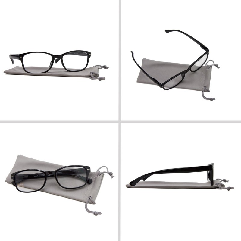 Reading Glasses - HP9505- 2 Black - +0.50