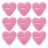 Pack of 18 Heart-Shaped Tea Lights Heart-Shaped Romantic Tea Lights