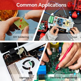 INSTALLATION SOLUTION 60-40 Rosin Core Solder Wire for Electrical Soldering (60-40-12), 1 lb, 60% Rosin Core 40% Lead, 1.2 mm (Made in Taiwan)