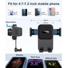 LAUFITMT Car Phone Holder for Toyota Highlander 2020-2025 Accessories 8