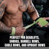 MANUEKLEAR Gym Straps Weight Lifting, Double Leather Lifting Straps for