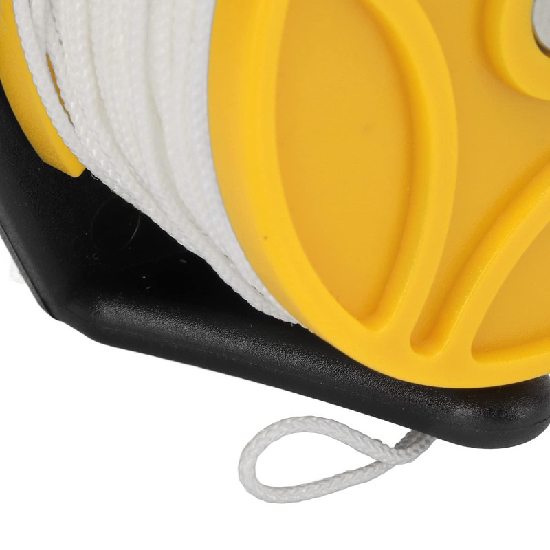 Diving Winder Stainless Steel 46M Cord Tear-Resistant Diving Rope for