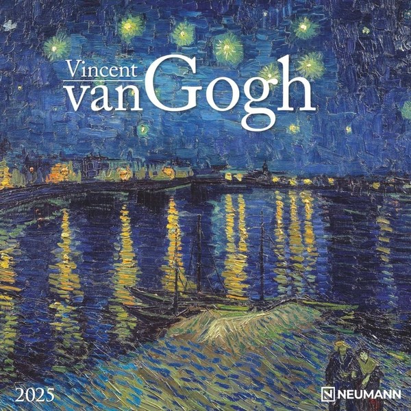 Vincent van Gogh 2025 - Wall Calendar - Brochure Calendar