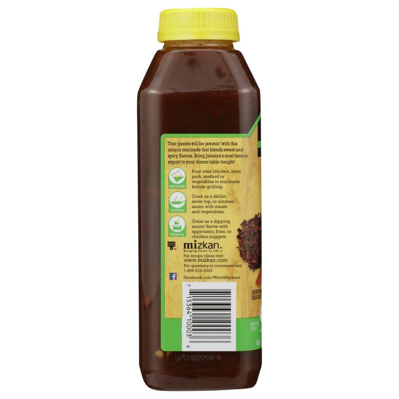 World Harbors Marinade Jamaican Jerk, 16 oz
