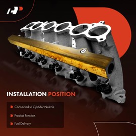 A-Premium Fuel Rail Kit Compatible with GM LS Series Gen III or IV EFI Engines LS1 LS2 LS6 LS3 L92