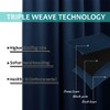 NICETOWN 100% Blackout Curtain Set, Thermal Insulated & Energy Efficiency